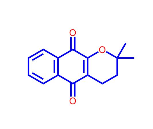 2,2-二甲基-3,4-二氢-2H-苯并[g]苯并吡喃-5,10-二酮,2,2-Dimethyl-3,4-dihydro-2H-benzo[g]chromene-5,10-dione