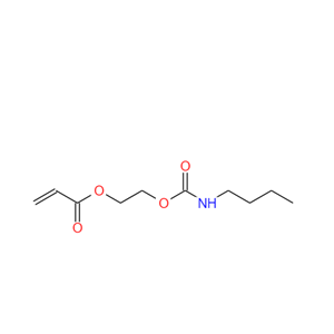 2-丙烯酸-2-[[(丁基氨基)-羰基]氧代]乙酯,2-[[(BUTYLAMINO)CARBONYL]OXY]ETHYL ACRYLATE