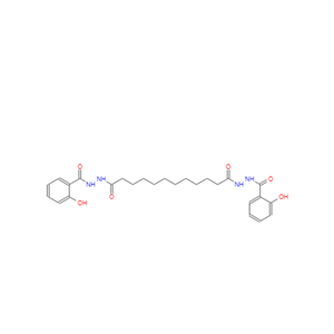 十二烷二酸双[2-(2-羟基苯甲酰基)酰肼]