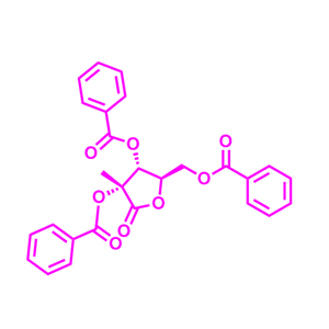 2,3,5-三苯甲酰氧基-2-C-甲基-D-核糖酸-1,4-内酯  7392-74-7