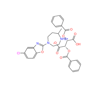 (5R)-4-(5-氯-1,3-苯并恶唑-2-基)-5-甲基-1,4-二氮杂环庚烷-1- (2S,3S)-2,3-二(苯甲酰氧基)丁二酸盐