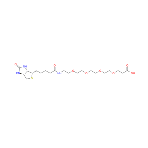 15-[D-(+)-生物素氨基]-4,7,10,13-四氧杂十五烷酸,15-[D(+)-BIOTINYLAMINO]-4,7,10,13-TETRAOXAPENTADECANOIC ACID