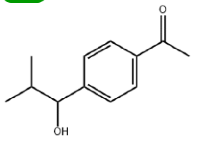 布洛芬杂质67,1-[4-(1-Hydroxy-2-methylpropyl)phenyl]ethanone