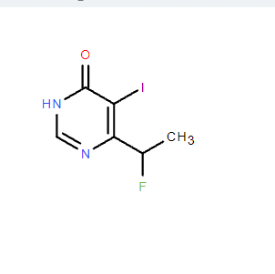 6-(1-氟乙基)-5-碘-4(1H)-嘧啶,6-(1-FLUOROETHYL)-5-IODO-4(1H)-PYRIMIDINONE