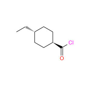 反式乙基环己基甲酰氯,Cyclohexanecarbonyl chloride, 4-ethyl-, trans- (9CI)