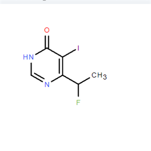 6-(1-氟乙基)-5-碘-4(1H)-嘧啶;438449-92-4