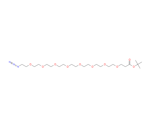 疊氮-八聚乙二醇-丙酸叔丁酯,Azido-PEG8-t-butyl ester