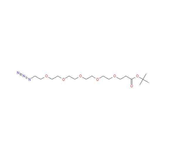 疊氮-五聚乙二醇-丙酸叔丁酯,Azide-PEG5-t-butyl ester