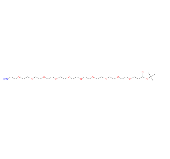 氨基聚乙二醇10-叔丁酯,Amino-PEG10-t-butyl ester