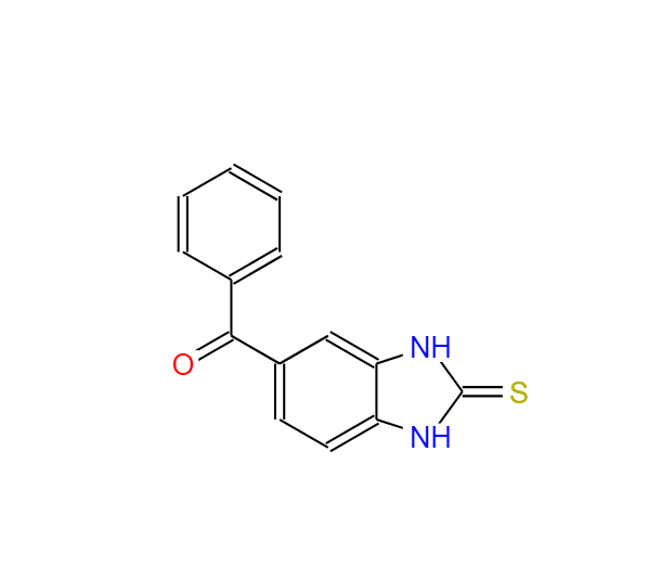 苯基(2-硫代-2,3-二氢-1H-苯并咪唑-5-基)甲酮,AKOS BB-3109
