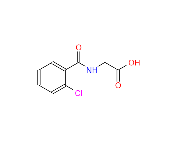 2-氯苯甲酰氨基乙酸,(2-CHLORO-BENZOYLAMINO)-ACETIC ACID