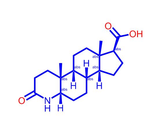 3-酮-4-氮杂-5a-雄烷-17b-羧酸,3-Oxo-4-aza-5-alpha-androstane-17-beta-carboxylic acid