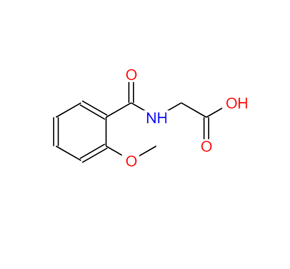 (2-甲氧基苯甲酰基氨基)-乙酸,(2-METHOXY-BENZOYLAMINO)-ACETIC ACID