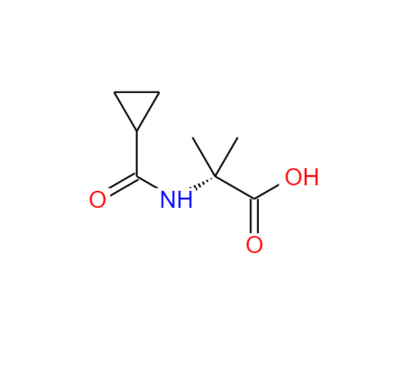 N-（環(huán)丙基羰基）-2-甲基丙氨酸,Alanine, N-(cyclopropylcarbonyl)-2-methyl-