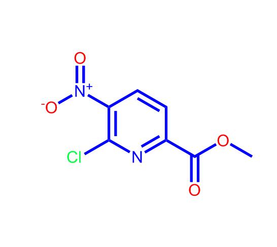 6-氯-5-硝基亚油酸甲酯,Methyl 6-chloro-5-nitropicolinate