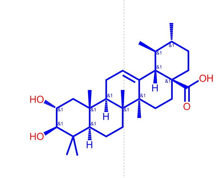 科罗索酸,corosolic acid