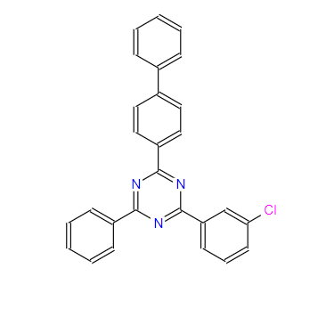 2-联苯-4-基-4-(3-氯苯基)-6-苯基-[1,3,5]三嗪,2-Biphenyl-4-yl-4-(3-chloro-phenyl)-6-phenyl-[1,3,5]triazine