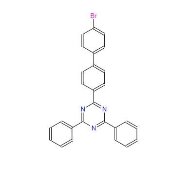 2-(4'-溴[1,1'-聯(lián)苯]-4-基)-4,6-二苯基-1,3,5-三嗪,2-(4'-bromo[1,1'-biphenyl]-4-yl)-4,6-diphenyl-1,3,5-Triazine