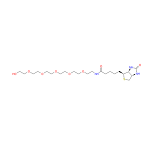 	(3AS,4S,6AR)-六氢-N-(17-羟基-3,6,9,12,15-五氧杂十七烷-1-基)-2-氧代-1H-噻吩并[3,4-D]咪唑-4-戊酰胺