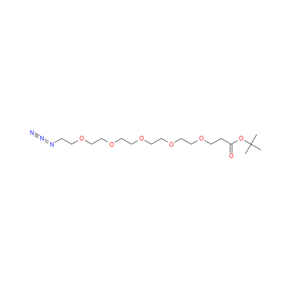 疊氮-五聚乙二醇-丙酸叔丁酯,Azide-PEG5-t-butyl ester