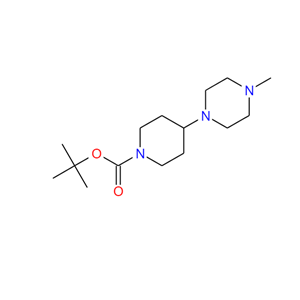 4-(4-甲基-1-哌嗪基)-1-哌啶甲酸叔丁酯,tert-butyl 4-(4-methylpiperazin-1-yl)piperidine-1-carboxylate