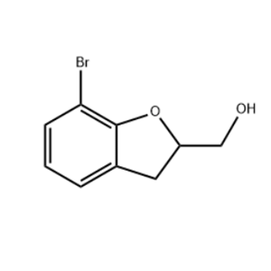 (7-溴-2,3-二氢苯并呋喃-2-基)甲醇,(7-BroMo-2,3-dihydrobenzofuran-2-yl)Methanol
