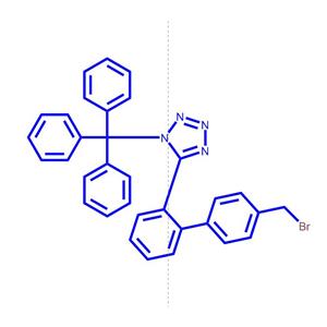 N-(三苯基甲基)-5-(4'-溴甲基联苯-2-基)四氮唑124750-51-2