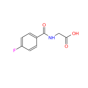 2-[(4-氟苯基)羰基氨基]乙酸,(4-FLUORO-BENZOYLAMINO)-ACETIC ACID