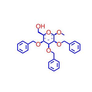 甲基2,3,4-三-O-苄基-α-D-吡喃葡萄糖苷53008-65-4