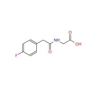 2-[[2-(4-fluorophenyl)acetyl]amino]aceticacid