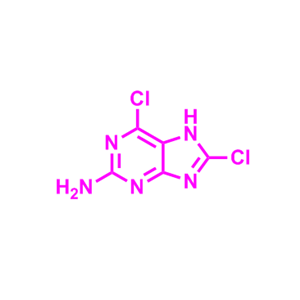 6,8-二氯-7H-嘌呤-2-基胺   130120-68-2