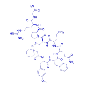 加压素受体 V1a 拮抗剂多肽/176714-12-8/d(CH2)51,Tyr(Me)2,Dab5,Arg8)-Vasopressin