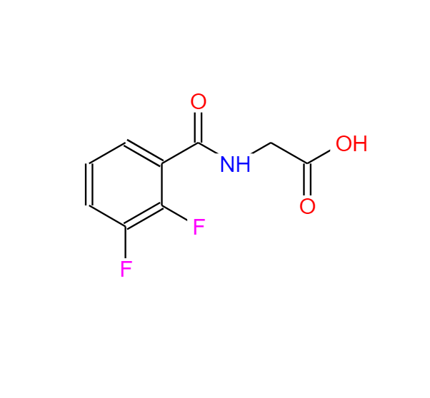 2，3-二氟苯甲酰甘氨酸,Glycine, N-(2,3-difluorobenzoyl)-