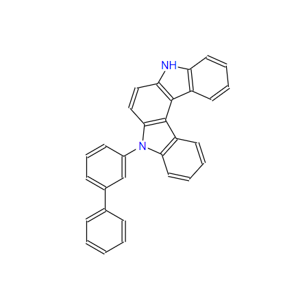 5-[1,1'-聯(lián)苯]-3-基-5,8-吲哚并[2,3-C]咔唑,Indolo[2,3-c]carbazole, 5-[1,1'-biphenyl]-3-yl-5,8-dihydro-