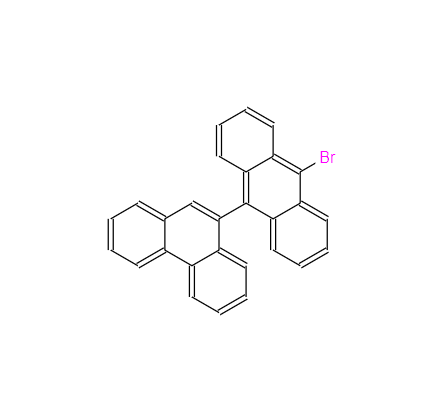 9-溴-10-(10-菲基)蒽,9-broMo-10-(phenanthrene-10-yl)anthracen