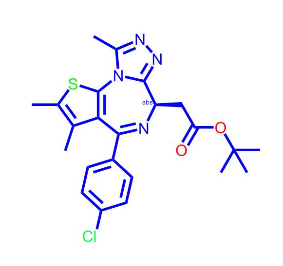 (R)-(-)2-(4-(4-氯苯基)-2,3,9-三甲基-6H-噻吩并[3,2-f][1,2,4]三唑并[4,3-a][1,4]二氮杂环庚烷-6-基)乙酸叔丁酯,(R)-(-)-tert-Butyl 2-(4-(4-chlorophenyl)-2,3,9-trimethyl-6H-thieno3,2-f1,2,4triazolo4,3-a1,4diazepin-6-yl)acetate