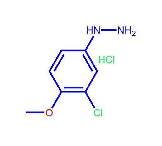 3-氯-4-甲氧基苯井盐酸盐,1-(3-Chloro-4-methoxyphenyl)hydrazineHCl
