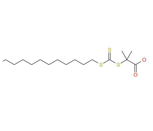 2 - [[(十二烷基巰基)硫代甲基]硫代] - 2 - 甲基苯甲酸甲酯,Methyl 2-(dodecylthiocarbonothioylthio)-2-methylpropionate