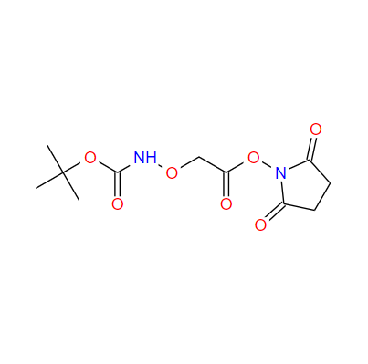 [(叔丁氧羰基)氨基氧]乙酸N-琥珀酰亚胺酯,t-Boc-aminooxyacetic Acid N-Hydroxysuccinimide Ester