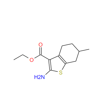 2-氨基-6-甲基-4,5,6,7-四氢-苯并噻吩-3-甲酸乙酯,2-AMINO-6-METHYL-4,5,6,7-TETRAHYDRO-BENZO[B]THIOPHENE-3-CARBOXYLIC ACID ETHYL ESTER