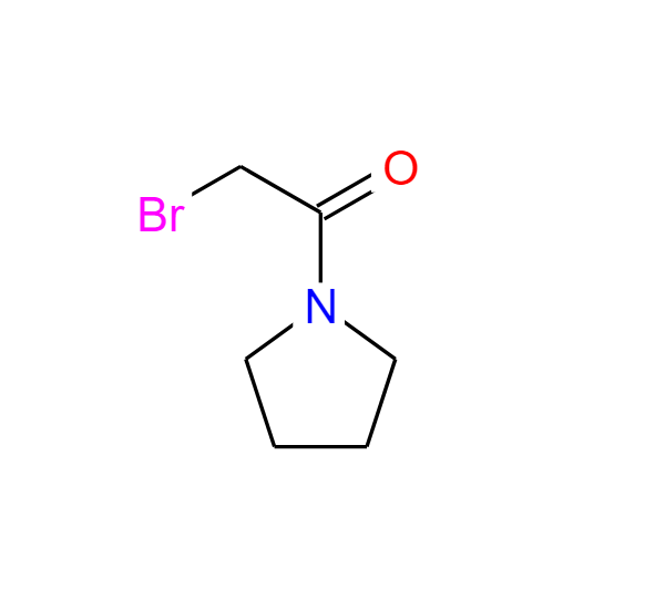 1-(溴乙酰基)吡咯烷,Pyrrolidine, 1-(bromoacetyl)- (6CI,9CI)