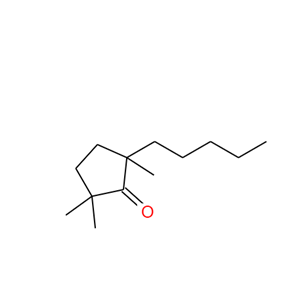 2,2,5-三甲基-5-戊基环戊酮,2,2,5-TRIMETHYL-5-PENTYLCYCLOPENTANONE