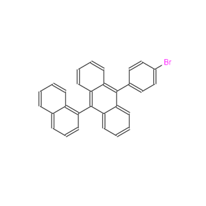 9-(1-萘基)-10-(4-溴苯基)蒽,9-(4-broMophenyl)-10-(naphthalen-1-yl)anthracene