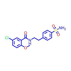 4-[2-(5-氯-2-甲氧基苯甲酰氨基)乙基]苯磺酰胺16673-34-0