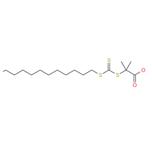 2 - [[(十二烷基巯基)硫代甲基]硫代] - 2 - 甲基苯甲酸甲酯,Methyl 2-(dodecylthiocarbonothioylthio)-2-methylpropionate