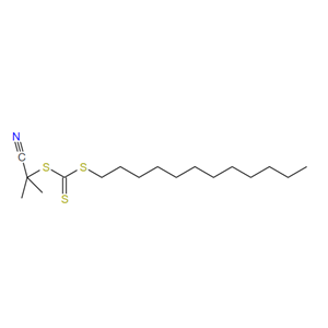 S-(2-氰基-2-丙基)-S-十二烷基三硫代羰基酯,S-(2-CYANO-2-PROPYL)-S-DODECYLTRITHIOCARBONATE