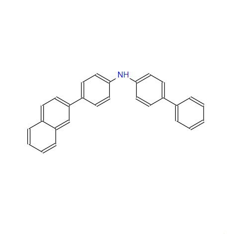N-[4-(2-萘基)苯基]-[1,1'-联苯]-4-胺,N-[4-(2-Naphthalenyl)phenyl]-[1,1'-biphneyl]-4-amine