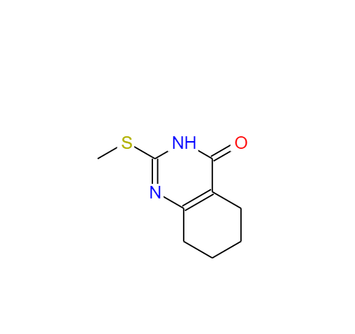 5,6,7,8-四氢-2-(甲硫基)-4-喹唑啉酮,2-(Methylthio)-5,6,7,8-tetrahydroquinazolin-4-ol