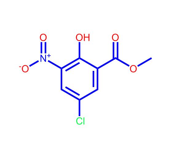 5-氯-2-羟基-3-硝基苯甲酸甲酯,Methyl5-chloro-2-hydroxy-3-nitrobenzoate