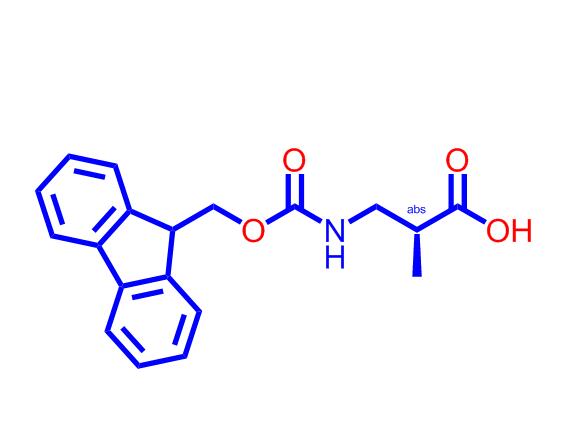 (R)-3-(Fmoc-氨基)-2-甲基丙酸,(R)-3-(Fmoc-amino)-2-methylpropionic acid
